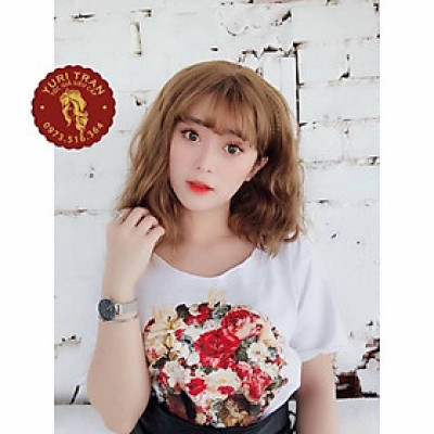 Tóc giả dợn sóngFREESHIP ĐƠN 50K_Tóc giả nguyên đầu cao cấp dợn sóng- tặng lưới chùm tóc