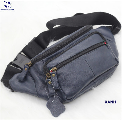 Túi Bao Tử,Túi Đeo Chéo Nam Da Bò Cao Cấp Songhan Leather BM02, Bảo Hành 12 Tháng