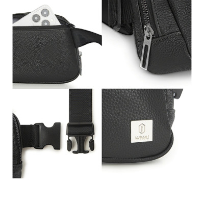 Túi Đeo Chéo WiWU Lulu Crossbody Chống Thấm Nước, Chống Bám Bẩn, Dễ Lau Chùi, Chống Mài Mòn - Hàng Chính Hãng