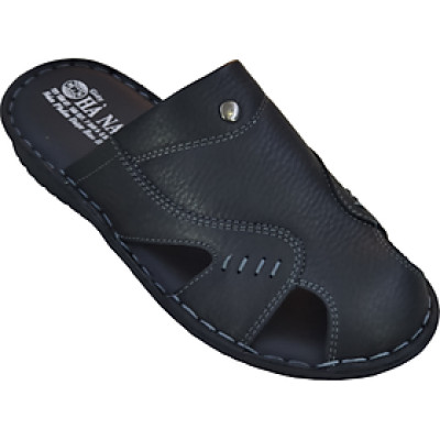 Dép bít mũi nam da bò thật HÀ NAM cao cấp GSB2039