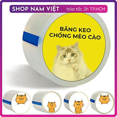 Băng Keo Trong Chống Mèo Cào Bảo Vệ Sô Pha Nội Thất Da