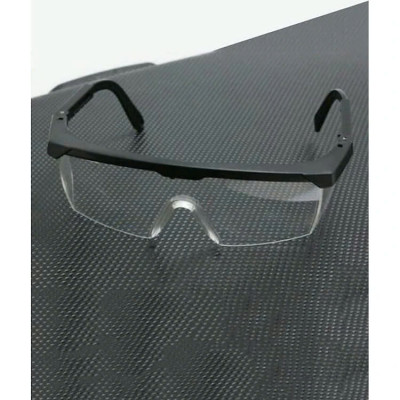 Mắt kính bảo hộ lao động, Kính bảo hộ trong suốt bảo vệ mắt hỗ trợ phòng dịch, chắn gió bụi chống tia UV tròng trong suốt