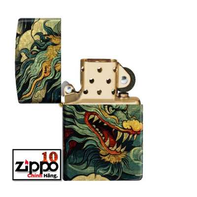  Bật lửa Zippo 46705 Dragon Fusion Design - Chính hãng 100%