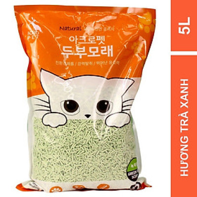 Cát vệ sinh đậu nành cho mèo Acropet