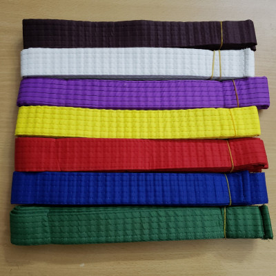 Đai võ karate - đai taekwondo, đai judo trơn không thêu chữ