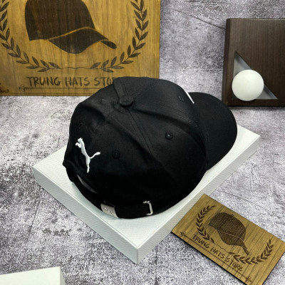Nón kết, mũ lưỡi trai Pu.ma phối vải kaki form chuẩn thời trang cao cấp