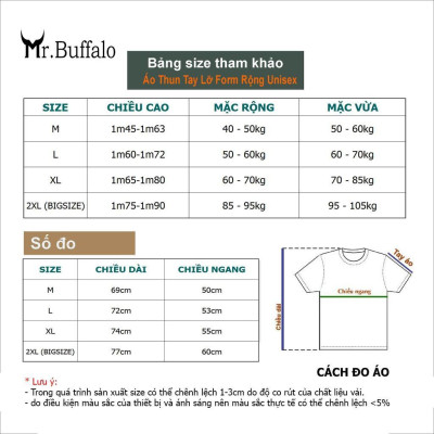 Áo Thun Đôi, Cặp Mr.Buffalo "Love Baby" Tshirt Cotton 100% có bigsize Unisex Local Brand B14B15