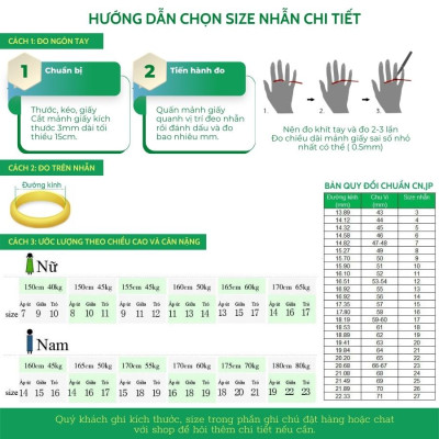 Nhẫn Nam Bạc Hiểu Minh NA577 - Chữ Phúc Hình Rồng - Bảo Hành Vĩnh Viễn ( Hàng Chính Hãng )