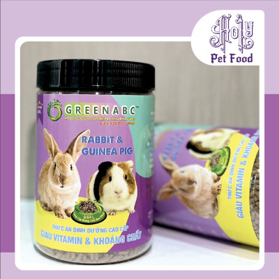 Thức ăn THỎ BỌ, Chuột Lang, Hà Mã Mini, Rabbit, Guinea Pig - Cơ thể săn chắc, Tăng đề kháng - hộp 480g