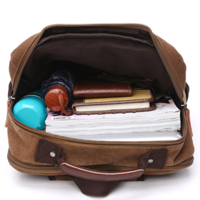 Balo nam vải canvas cao cấp phong cách mới 15,6"