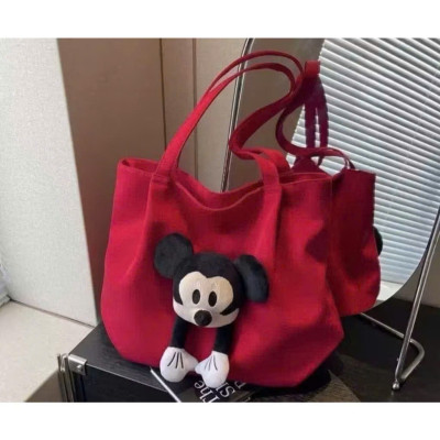 Túi Đeo Vai Mickey Blazetec Kawaii - Túi Xách Búp Bê Hoạt Hình Mềm Mại, Màu Đen - HÀNG CHÍNH HÃNG MINIIN