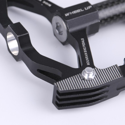 Hai cái bàn đạp xe đạp leo núi WHEEL UP hợp kim nhôm, siêu bền, chống trượt