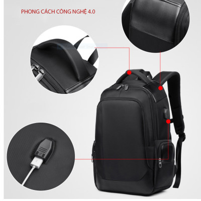 Ba lô nam thời trang cao cấp phong cách mới 15,6"