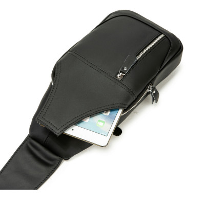 Túi đeo chéo nam DA BÒ THẬT – BEE GEE DCN9344