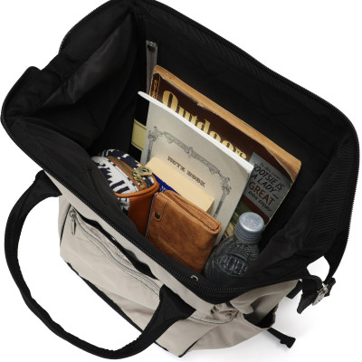 Balo ANELLO vải cotton nylon 10 ngăn cỡ vừa AP-H1451