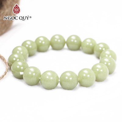 Vòng tay dạ minh châu hạt 8mm mệnh hỏa, mộc - Ngọc Quý Gemstones