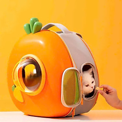 BA LÔ CÀ RỐT DỄ THƯƠNG DÀNH CHO THÚ CƯNG CHÓ MÈO 