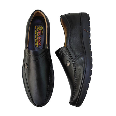 Giày Mọi Nam Da Bò Thật TiTi ĐÔ Cao Cấp GM2072d