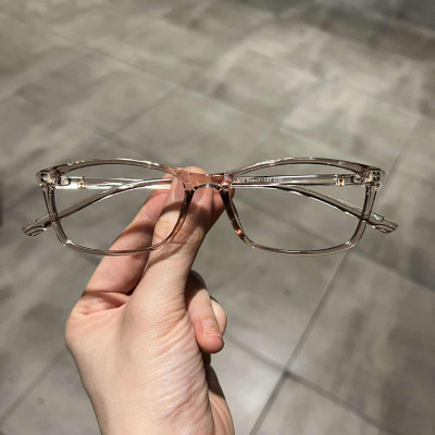 Kính Mắt vuông nhỏ gọng nhựa dẻo nhẹ