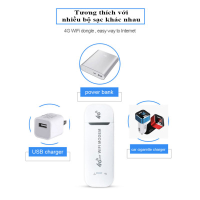 USB phát wifi từ sim 4G 5G Dongle, Dcom wifi, bộ phát wifi tốc độ cao sử dụng mọi loại sim - Hàng chính hãng / Hàng nhập khẩu