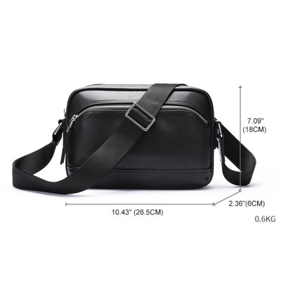 Túi đeo chéo nam da bò cao cấp BHM9250 Túi đeo vai dáng ngang