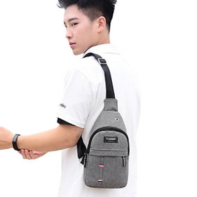 Túi xách  đeo chéo , phong cách Hàn Quốc , vải dù chống bụi , chống thấm nước , thiết kế hiện đại trẻ trung cho cả nam và nữ