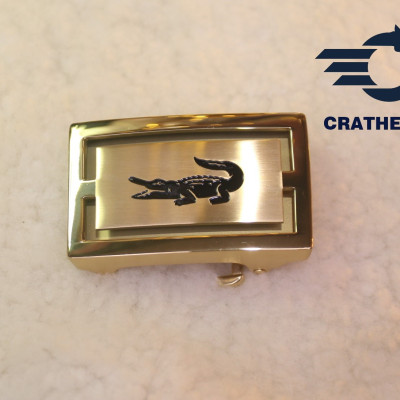 Mặt Khóa Thắt Lưng Cao Cấp - Đầu Khóa Dây Nịt CRATHERF CT002WB -Mặt Khóa Inox 316 Nguyên Khối