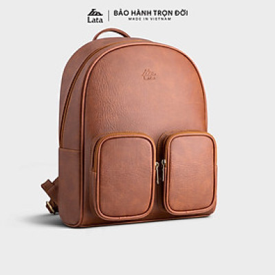 Balo Lata ( Thời trang nam đựng laptop cỡ trung - Balo da BAL48 )