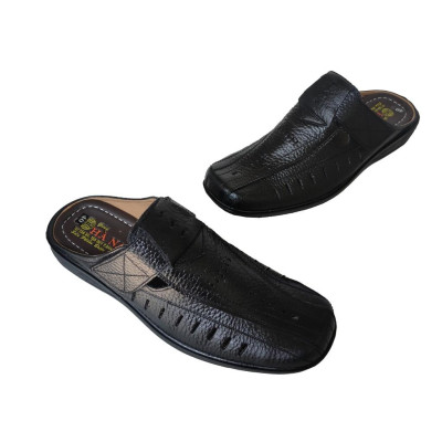 Dép Bít Mũi Nam HÀ NAM Da Bò Thật Cao Cấp GSB20129