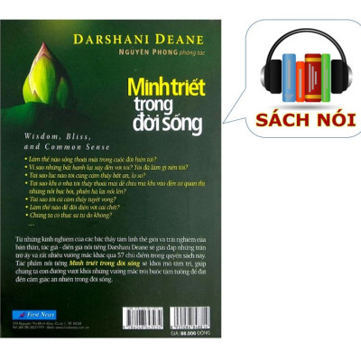 Quà Tặng Sách Nói: Minh Triết Trong Đời Sống - Kèm Dịch Vụ Sinh Trắc Vân Tay – Phân Tích Tính Cách Hành Vi Cơ Bản