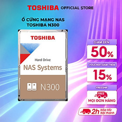 Ổ cứng Nas Toshiba N300 Hàng Chính Hãng
