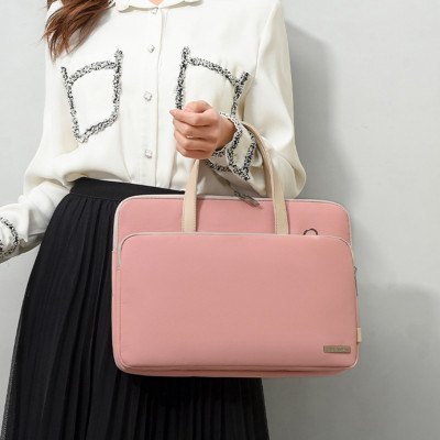 Túi chống sốc laptop máy tính xách tay, túi đeo chéo công sở nam nữ cặp đựng laptop sang trọng chống nước