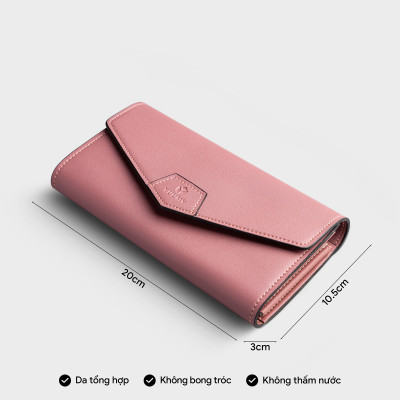 Ví Yuumy (  Thời trang nữ kiểu cầm tay dáng dài - Ví da Seasand YV61 )