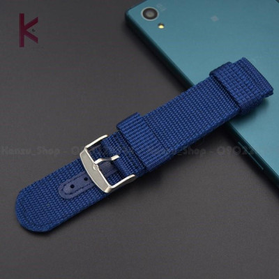 Dây Đeo Đồng Hồ Vải Dù Nato - Dây Đồng Hồ Nam 18mm 20mm 22mm