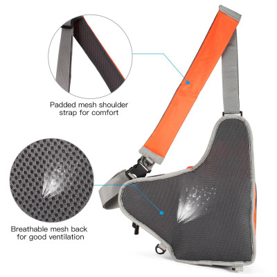 Túi câu cá iLure đa năng không thấm nước, nhiều ngăn 32x39x12 cm