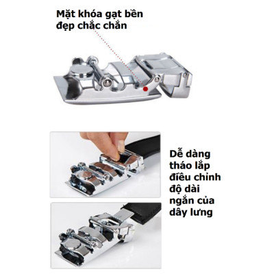 Mặt Khóa Thắt Lưng Nam Cao Cấp,Mặt Thắt Lưng Nam Khóa Tự Động 203851