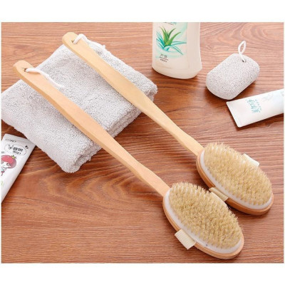 Cây Cọ Lưng Da Khô, Tẩy Da Chết Body, Bàn Chải Chà Lưng Da Khi Tắm Massage Body Cực Đã - Loại Tháo Rời AOE1027