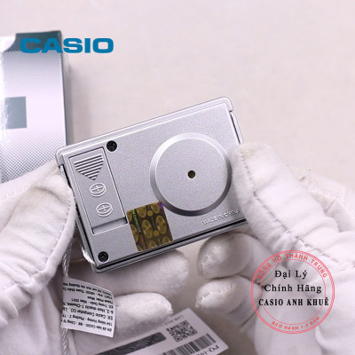 Đồng Hồ Báo Thức Du Lịch - Để Bàn Điện Tử Casio PQ-10D-8RDF