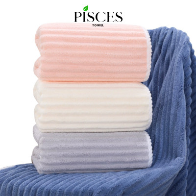 Khăn Tắm Lớn PISCES TOWEL 70x140cm Mềm Mại Thấm Hút Mồ Hôi, Khăn Gia Đình Thể Thao Tập Yoga Gym