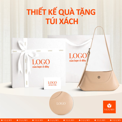 Túi Yuumy (Thời trang nữ nhấn viền trang trí - Túi đeo vai da Seasand YN300)