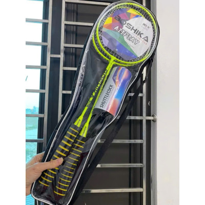 Bộ 2 Vợt Cầu Lông Tay Cầm Đệm Mút Tặng Kèm 03 Quả Cầu Hàng Chính Hãng - Đàn Hồi Tốt, Siêu Cứng, Siêu Bền - HÀNG CHÍNH HÃNG MINIIN