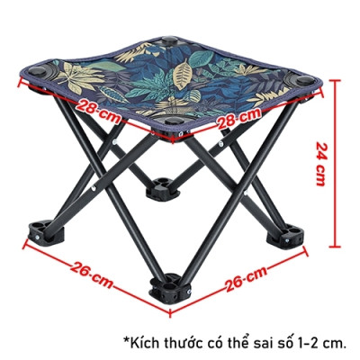 BG Ghế cắm trại model SD3 - SD5, câu cá,dã ngoại, du lịch, có thể gập lại, có túi ghế cắm trại ( hàng nhập khẩu)