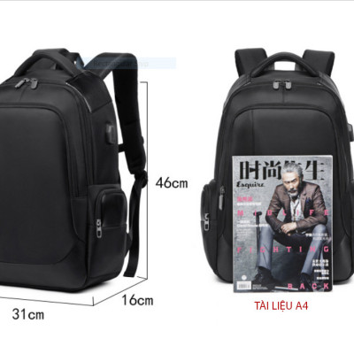 Ba lô nam thời trang cao cấp phong cách mới 15,6"