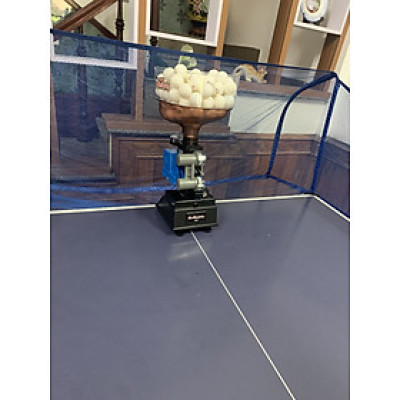 Máy bắn bóng bàn B3/B5 tặng 50 bóng và lưới thu bóng, tốc độ nhanh nhất 100.8 km/h, máy bắn bóng bàn giá rẻ tại nhà