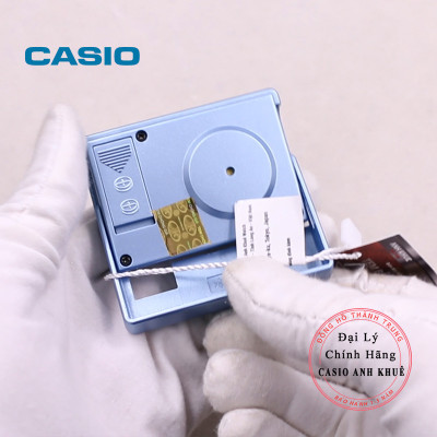 Đồng Hồ Báo Thức Du Lịch - Để Bàn Điện Tử Casio PQ-10D-2RDF