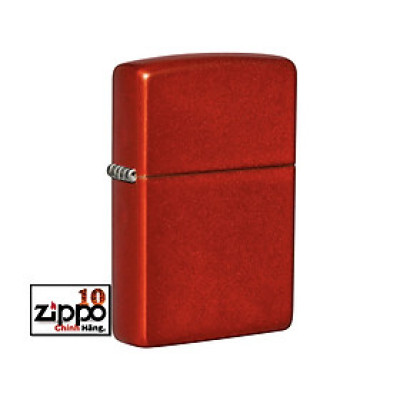 Bật lửa Zippo 49475 Classic Metallic Red - Chính hãng 100%