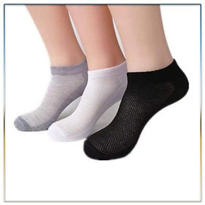  Combo 5 đôi tất lưới nam thông hơi, vớ nam thoáng khí kháng khuẩn