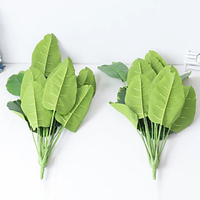 Cây chuối giả cảnh - cao 90cm - Cây giả, hoa lụa Decor trang trí nhà cửa