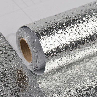 Giấy Bạc Tráng Nhôm, dán bếp tăng thẩm mỹ và rất sạch sẽ(2M)