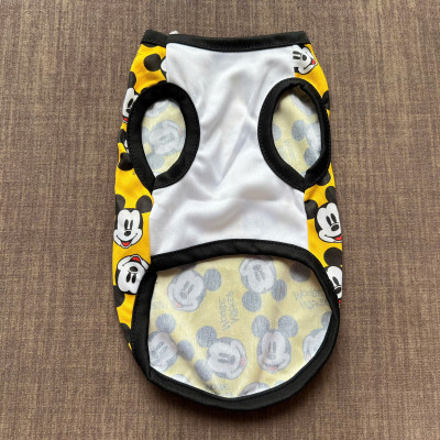 ÁO THUN BA LỖ  THÔNG HƠI SIÊU CUTE MICKEY TỪ 1-5KG DÀNH CHO THÚ CƯNG CHÓ MÈO